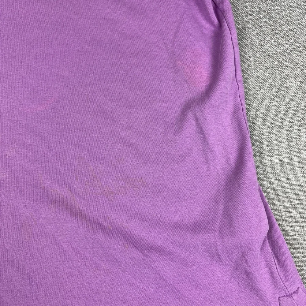 Polo Ralph Lauren Polo Shirt Mens L Purple Cotton Classic Short Sleeve Logo